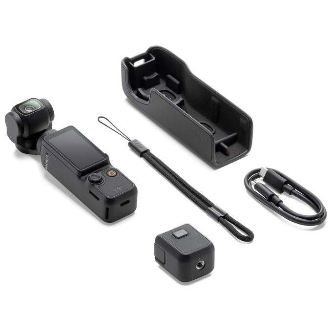 DJI CP.OS.00000301.01 Osmo Pocket 3 Action Cam Gimbal 3 assi CMOS 1'' 4K 120fps 9,4 MP colore Nero