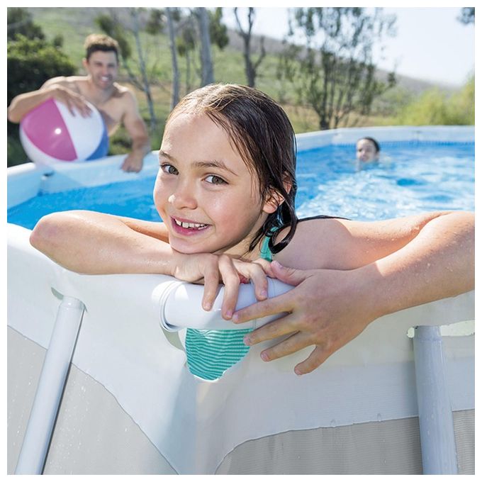 Intex 26796 Piscina Prisma Metal Frame Ovale Filtro A3 503X274X122