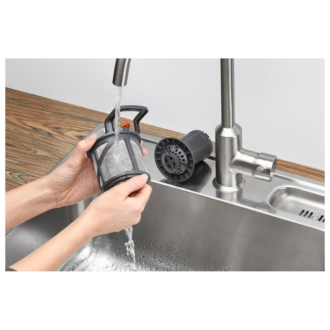 Electrolux EES68605L Serie 600 Lavastoviglie Incasso Integrata Totale 14 coperti Classe A 43 dB AirDry SatelliteClean (82x60x56 cm) colore Nero