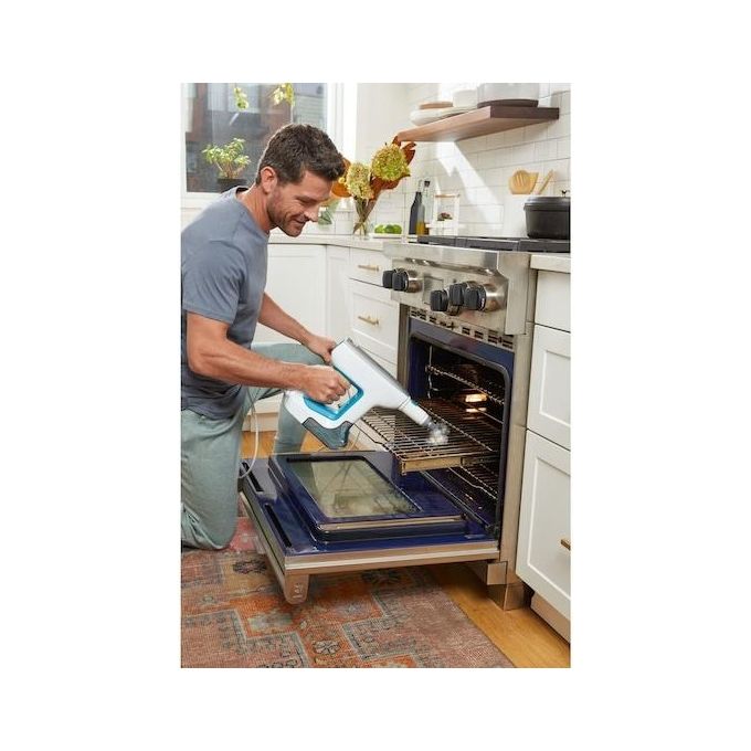 Black and Decker BHSM15FX08 Pulitore a Vapore Portatile 1500 W 0,5 L 8 Accessori riscaldamento 30 s colore Bianco