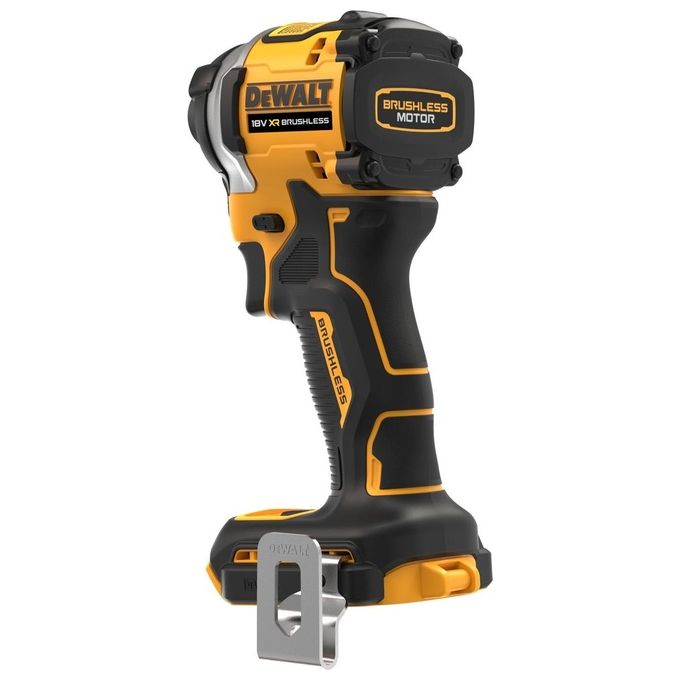 DEWALT DCF850NT-XJ Avvitatore ad impulsi 18V Brushless 3 velocita' 205 Nm attacco 1-4 pollici colore Nero e Giallo