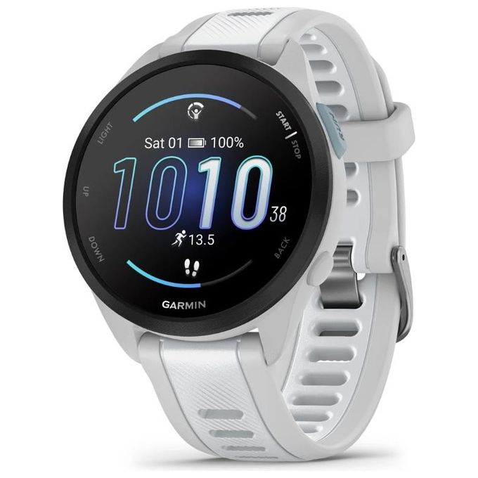 Garmin 010-02863-21 Forerunner 165 Smartwatch GPS AMOLED 1.2'' 43mm Cardiofrequenzimetro Multisport 4 GB colore Grigio