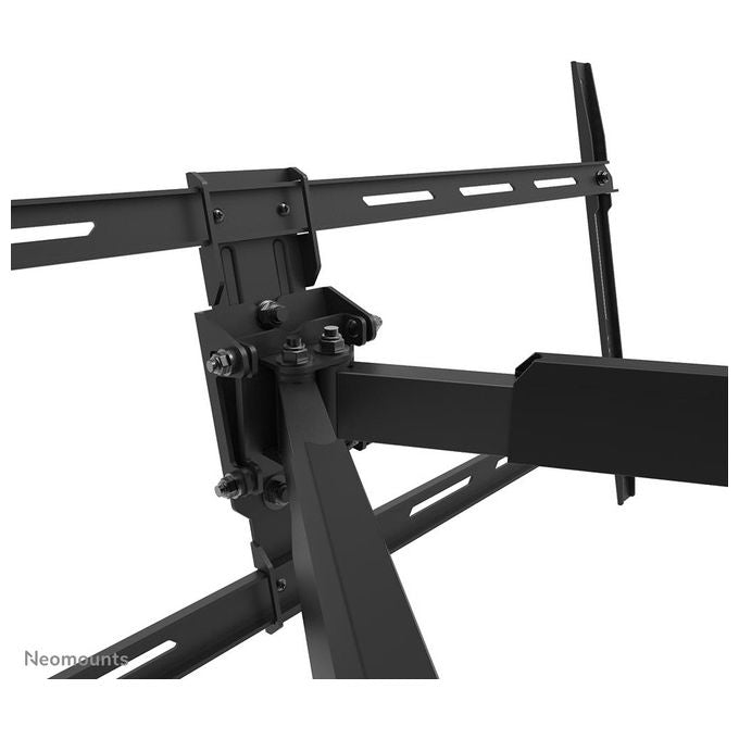 Neomounts WL40-550BL18 Supporto TV a parete Full Motion per schermi 43-75'' con regolazione inclinazione e rotazione fino a 54° e gestione cavi integrata colore Nero