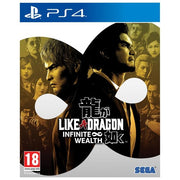 SEGA 1134450 Like a Dragon: Infinite Wealth Videogioco per PlayStation 4 Lingua Italiana Inclusa PEGI 18 colore Nero