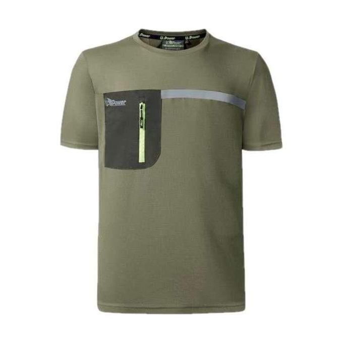U-Power Christal Maglietta T-Shirt Burnt Olive taglia XXL