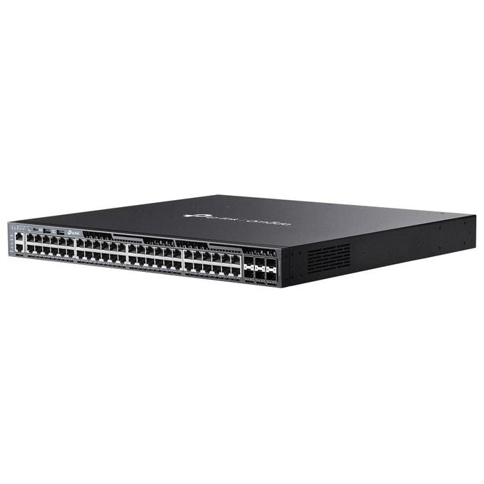 TP-Link SG6654XHP Omada Switch di Rete Gestito L3 48 Porte Gigabit PoE+ con 6 Slot SFP+ 1U colore Nero