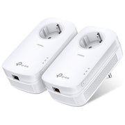 TP-LINK TL-PA8010P KIT Powerline AV1200 con presa passante, fino a 1200Mbps, 1 porta Gigabit