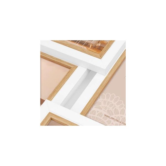 Zep Ayas 6Q Cornice Multipla in Legno 6x10x15cm
