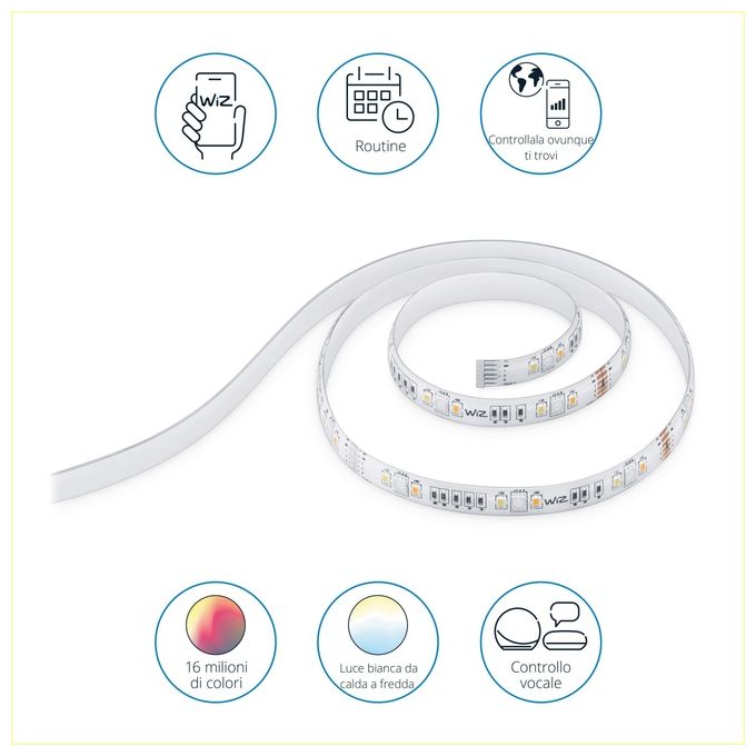 Philips Wiz Color Starter KIT_ LightStrip 2mt
