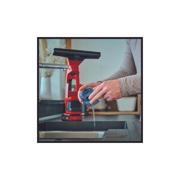Einhell 3437100 Brillianto Lavavetri a Batteria Power X-Change 18V Bocchetta 28 cm Serbatoio 100 ml Senza Batteria