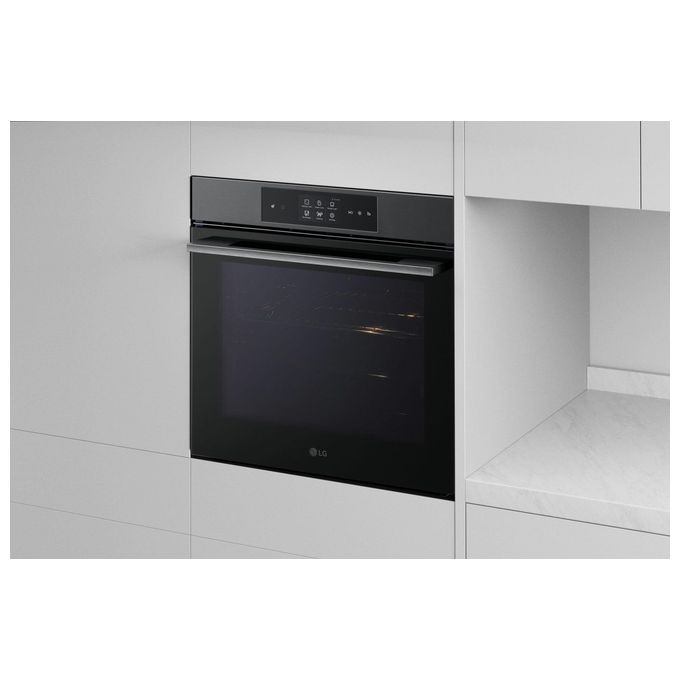 LG InstaView WSED7665B Forno a Vapore 76 Litri Classe Energetica A Display 4.3'' EasyClean Wi-Fi