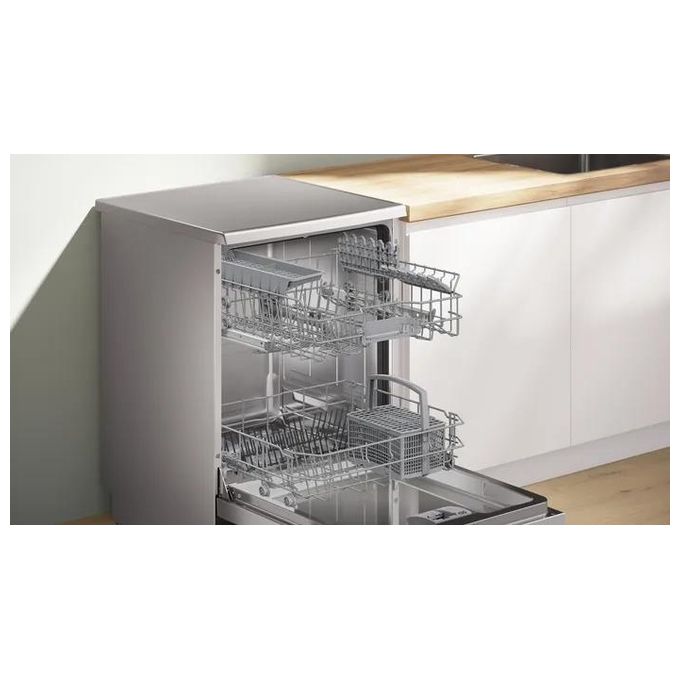Bosch SMS2HTI06E Serie 2 Lavastoviglie Libera Installazione 13 coperti Classe C 46 dB Wi-Fi Home Connect (85x60x60 cm) colore Inox