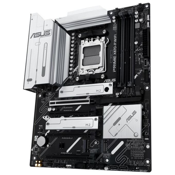Asus 90MB1IS0-M0EAY0 Prime X870-P Scheda Madre ATX Socket AM5 Chipset X870 DDR5 192GB Wi-Fi 7 Bluetooth 5.4 USB4 colore Nero