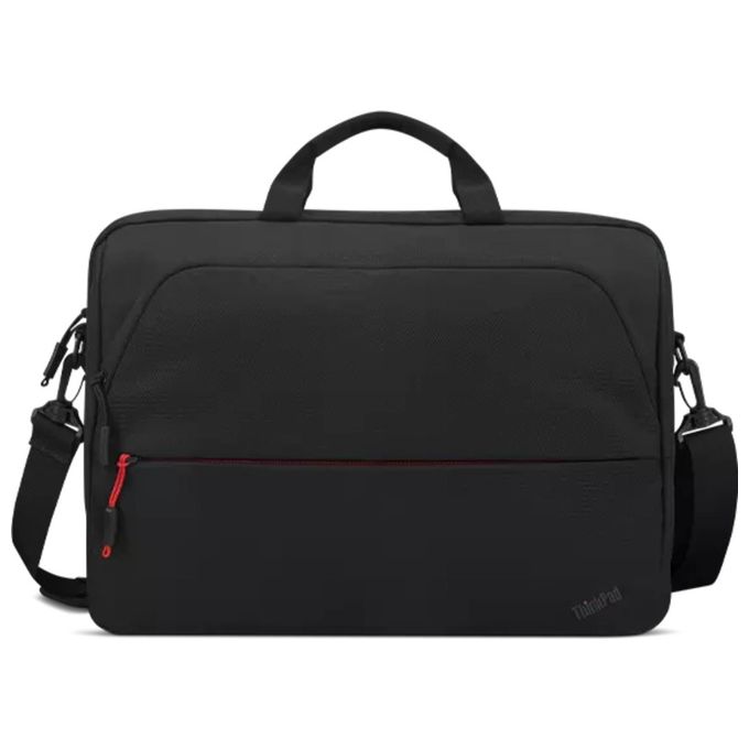 Lenovo 4X41D97727 ThinkPad Essential Topload Eco Borsa per Notebook 13'' 14'' Nylon Riciclato Tracolla Regolabile Fascia Trolley colore Nero