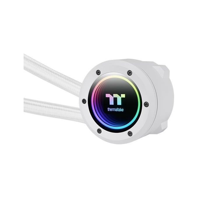 Thermaltake CL-W364-PL12SW-A TH240 V2 ARGB Kit di raffreddamento a liquido 24 cm PWM ARGB Sync bianco