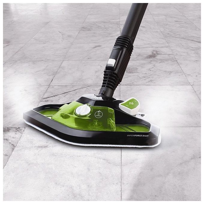 Polti PTEU0317 Vaporetto Smart 110 Eco Pulitore a Vapore Cilindrico 1500W 4 bar Autorefill 110 g-min colore Nero Verde Bianco