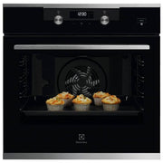 Electrolux KODEH60X SteamBake 500 Forno da incasso Elettrico Multifunzione 72 L Classe A Vapore Grill AquaClean (60x60x59 cm) colore Nero
