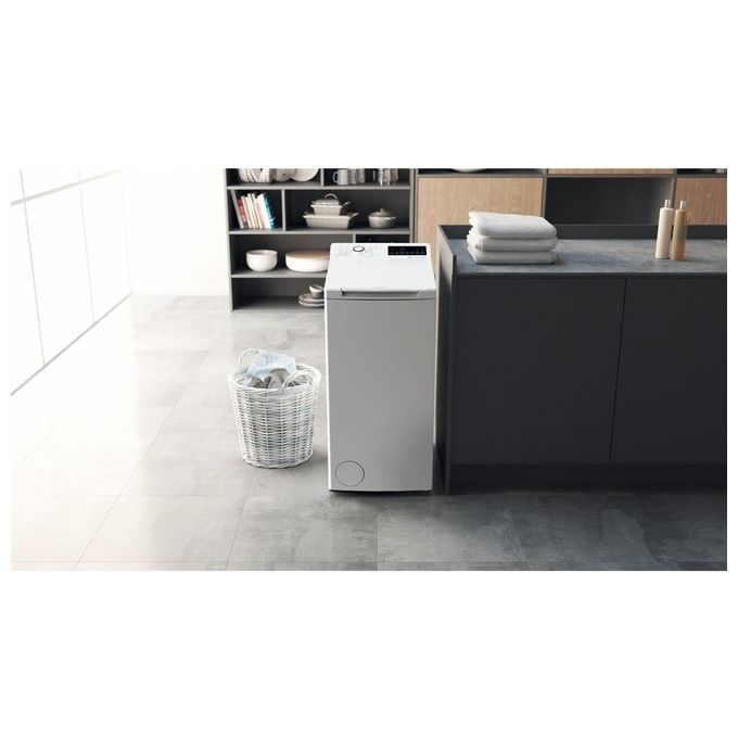 Hotpoint WMTG 625BS IT-1 Lavatrice Carica dall'Alto 6 Kg Classe B Profondita' 60 cm Centrifuga 1200 giri Inverter Wi-Fi