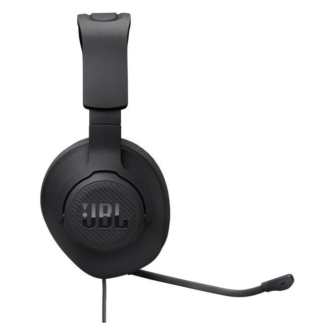 JBL JBLQTUM100M2BLK Quantum 100M2 Cuffie Gaming Over Ear con Filo Microfono Staccabile 3.5 mm colore Nero