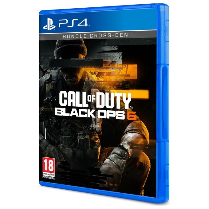 Activision Call of Duty Black Ops 6 Videogioco PS4 Sparatutto Campagna Multiplayer Zombi Supporto Fisico Blu-ray Italiano