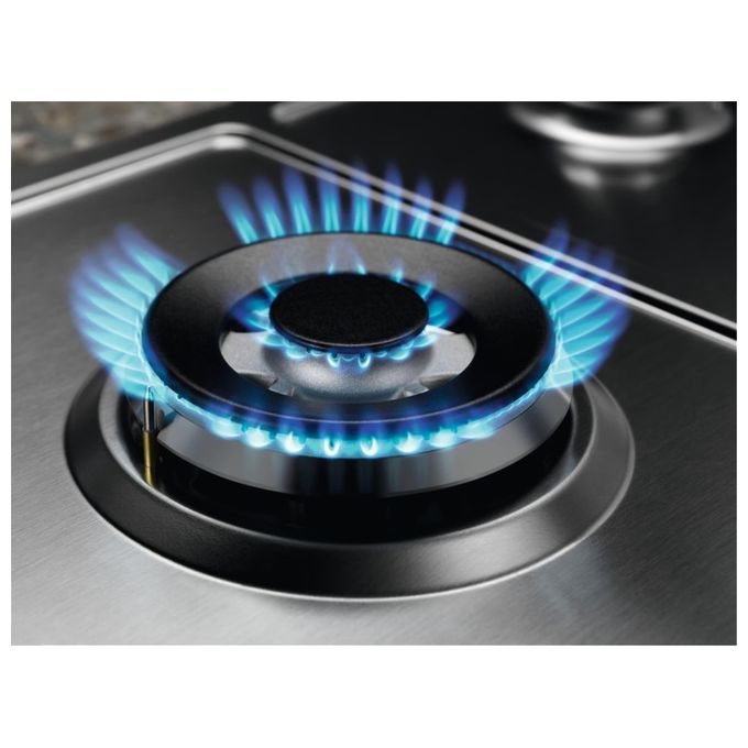 Electrolux, Piano Cottura a Gas, Slim Line, 90cm, Acciaio Inox, 5 Bruciatori