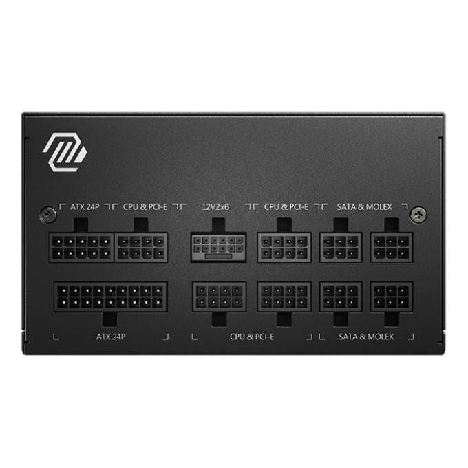 MSI MAG A850GL PCIE5 Alimentatore ATX 850W 80 Plus Gold Modulare PCIe 5.0 ATX 3.1 Ventola 120mm colore Nero
