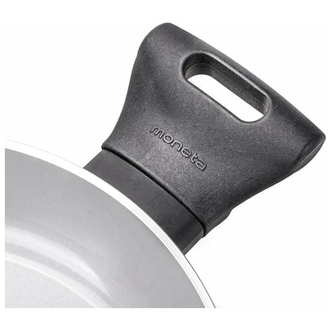 Moneta 0000990224 Melodia Tegame 2 Manici antiaderente Finegres privo PFAS induzione 24 cm colore Grigio