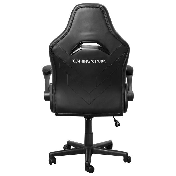 Trust 25128 GXT 703 RIYE Sedia Gaming Universale braccioli regolabili gas lift classe 4 portata 140 Kg colore Nero