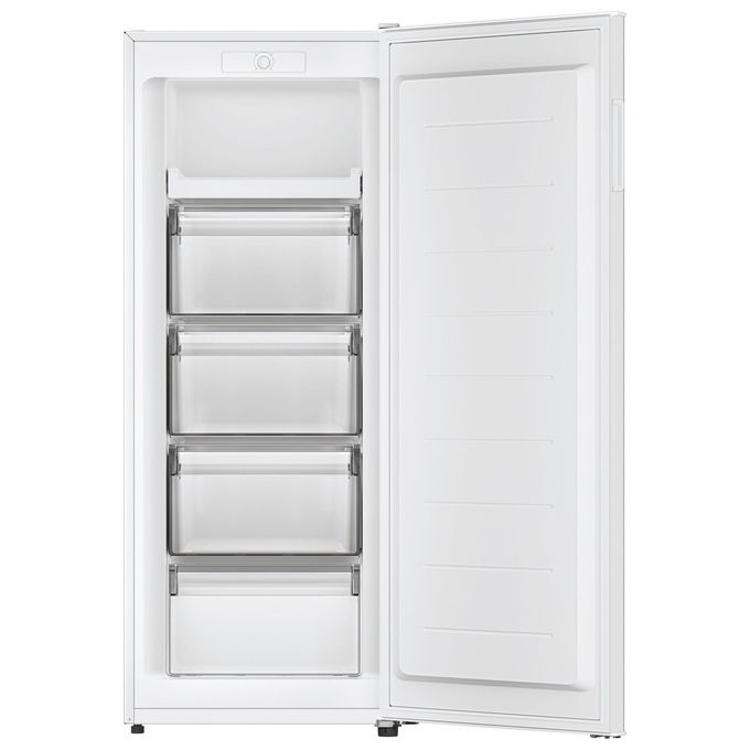Candy CUQS513EW Congelatore Verticale 163 L 138 cm Classe E 38 dB 7.5 Kg-24h colore Bianco