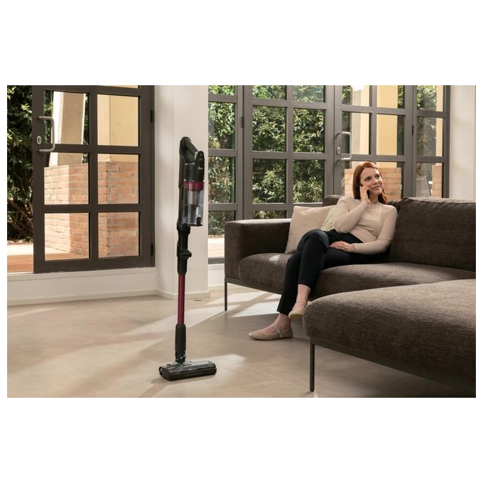 Hoover HF1P10HX HF1 Plus Aspirapolvere Scopa Elettrica Senza Fili Ciclonica 45 min 165W colore Magenta