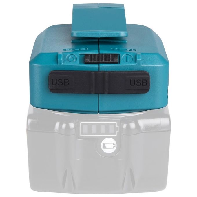 Makita DECADP05 Adattatore 14.4 - 18V per Dispositivi USB