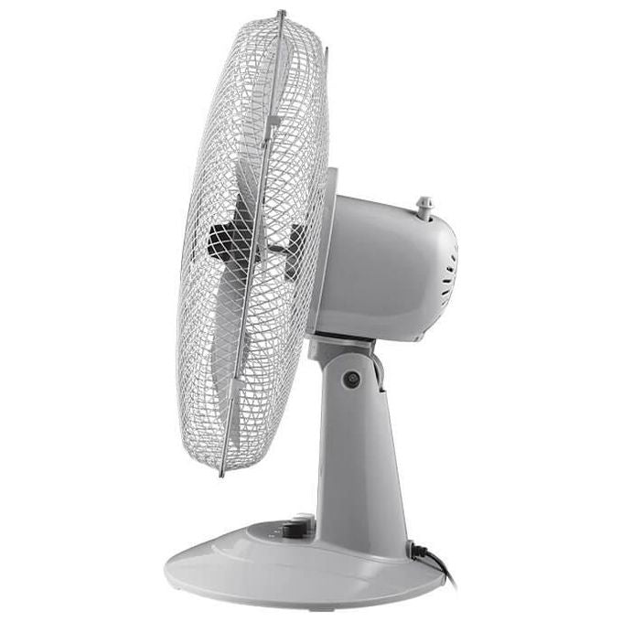 Ardes AR5ST40G Steelo 40G Ventilatore da Tavolo 40 cm 5 Pale 50W 3 Velocita' Oscillante 52 dB colore Grigio