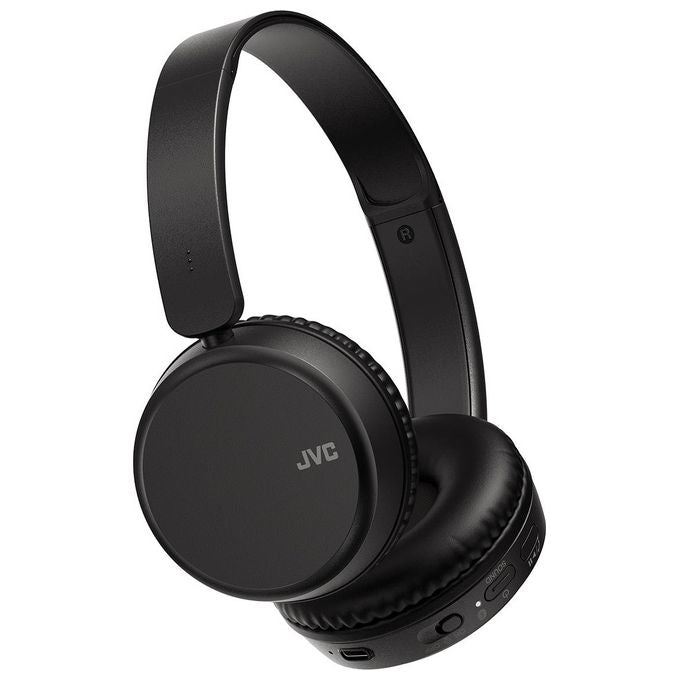JVC HA-S36W-B-U Cuffie On-Ear Wireless Bluetooth 5.2 35h autonomia USB-C pieghevoli colore Nero
