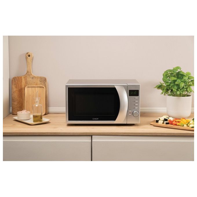 Candy CMG 2071 DS Forno a Microonde con Grill Capacita' 20 Litri Potenza 700 W Easy Touch Acciaio inossidabile