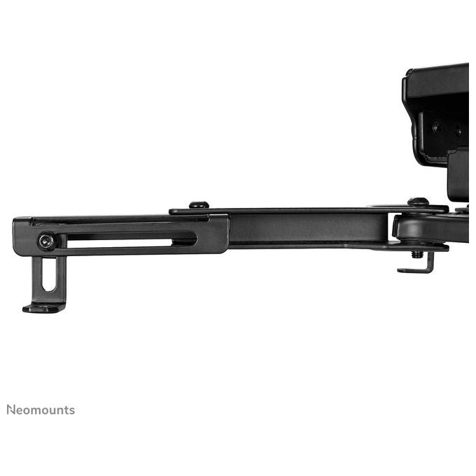 Neomounts W126813331 CL25-550BL1 Supporto da Soffitto per Proiettore Altezza Regolabile 74,5-114,5 cm Carico Massimo 35 Kg con Gestione Cavi Sistema Easy Release colore Nero