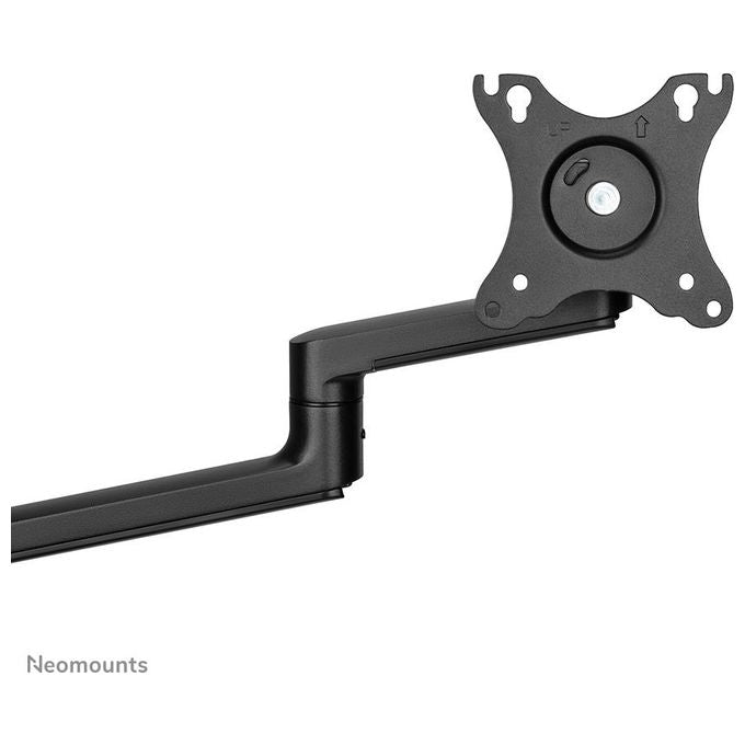 Neomounts W128434745 DS60-425BL2 Braccio per Monitor da Scrivania 2 Schermi Fino a 27'' 8 Kg Regolabile Altezza Profondita' Rotazione 360° colore Nero