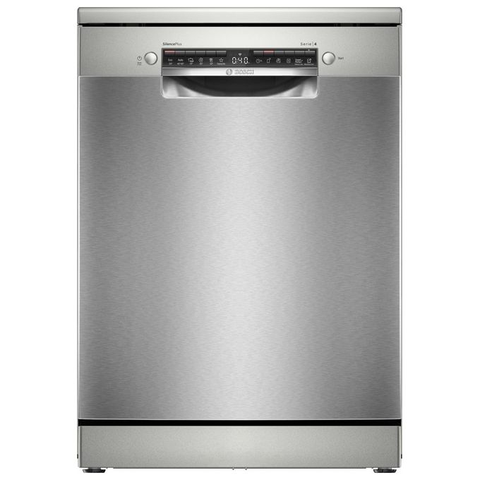 Bosch SMS4EMI01E Serie 4 Lavastoviglie Libera Installazione 14 coperti Classe C 42 dB Wi-Fi EfficientDry (85x60x60 cm) colore Acciaio Inox