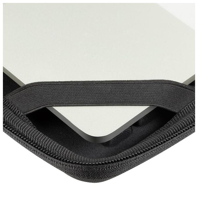 Rivacase 5131 Custodia Rigida per Notebook 15.6'' EVA Idrorepellente Resistente agli Urti Tracolla Rimovibile colore Nero