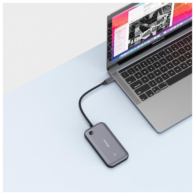 Verbatim 32146 Share My Screen Adattatore Wireless USB-C con Hub HDMI VGA Full HD 1080p 2 porte USB-A 3.2 Gen 1 slot SD-microSD colore Nero