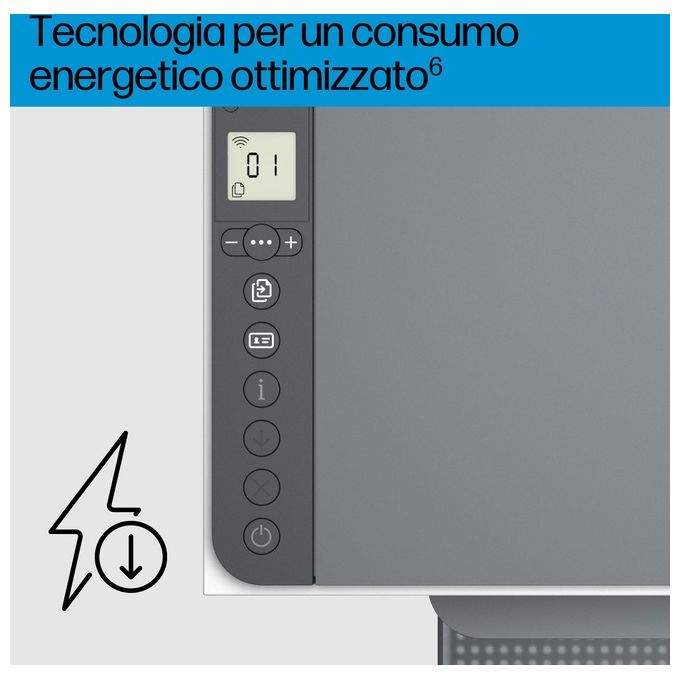 HP 6GW99F LaserJet M234dw Stampante Multifunzione Laser A4 Mono 29 ppm Wi-Fi Ethernet USB colore Grigio
