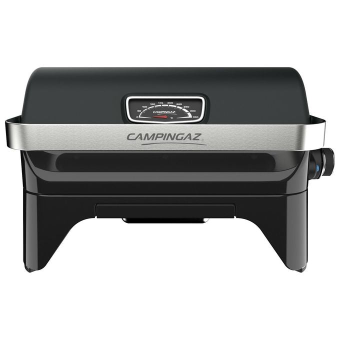 Campingaz ATTITUDE 2GO CV Barbecue a Gas Portatile 1 Bruciatore 2400 W Griglia Ghisa Smaltata 1200 cm² colore Nero