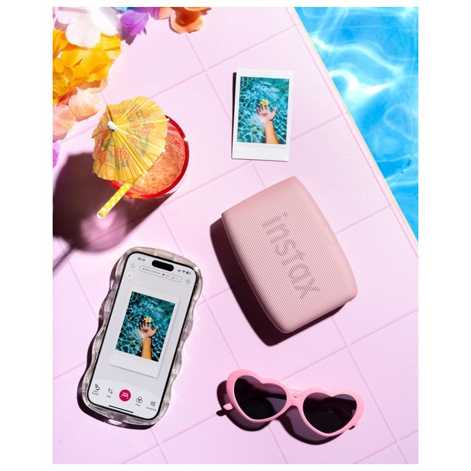 Fujifilm 86352 Instax Mini Link 3 Stampante Fotografica Bluetooth 5.1 800x600 dpi 15 sec USB-C colore Rosa