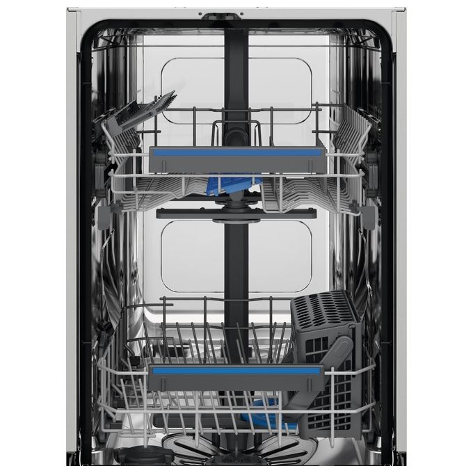 Electrolux KEQC2200L Serie 600 Lavastoviglie Incasso Scomparsa Totale 9 coperti Classe E AirDry SatelliteClean Inverter 46 dB (82x45x55 cm) colore Nero
