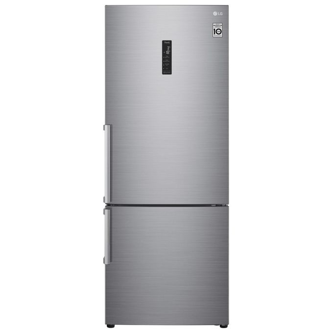 LG GBB567PZCMB Frigorifero Combinato 462 L 185 cm Classe E 41 dB No Frost Wi-Fi Door Cooling Linear Cooling colore Acciaio Inox