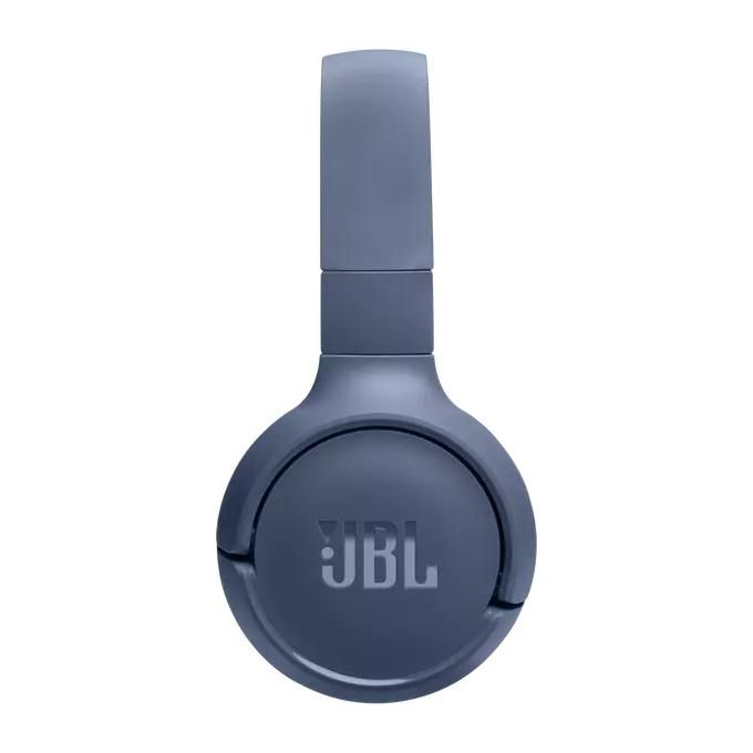 JBL JBLT520BTBLUEU Tune 520BT Cuffie On-Ear Wireless Bluetooth 5.3 Pieghevoli Microfono Multipoint 57h autonomia colore Blu