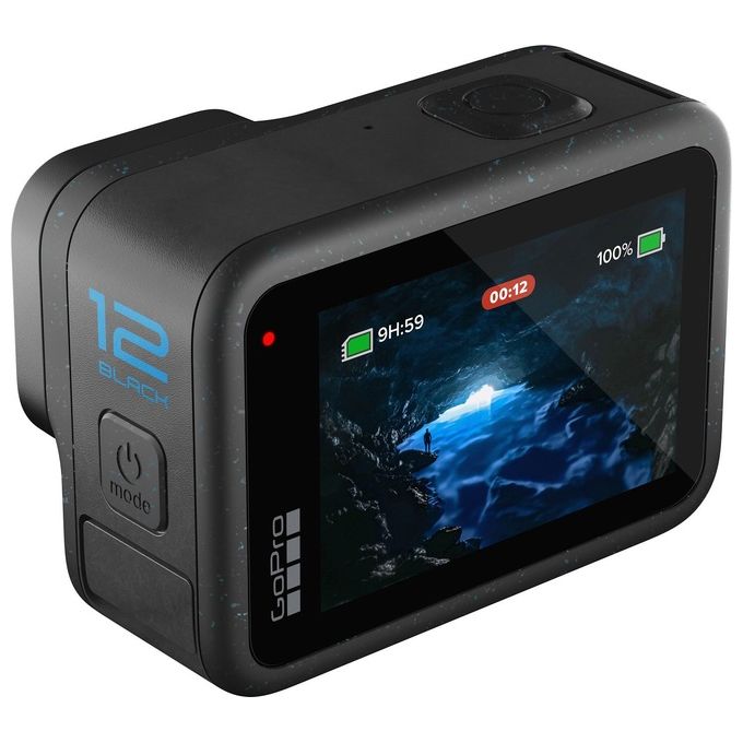 GoPro CHDHX-121-RW HERO12 Black Action Cam 5.3K HDR HyperSmooth 6.0 27 MP Impermeabile 10m colore Nero