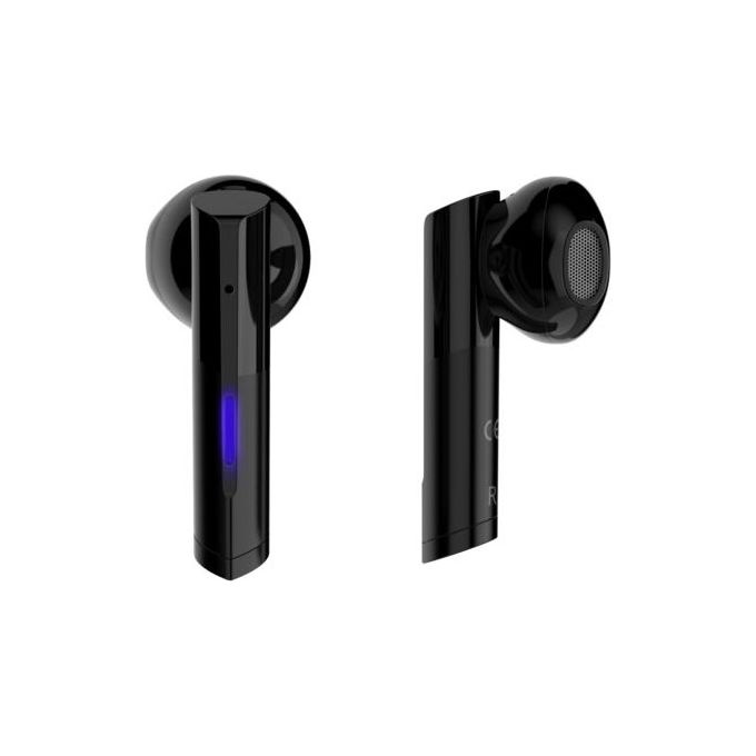 Meliconi Mysound Dart Pods Auricolari True Wireless Bluetooth 5.3 Nero con LED