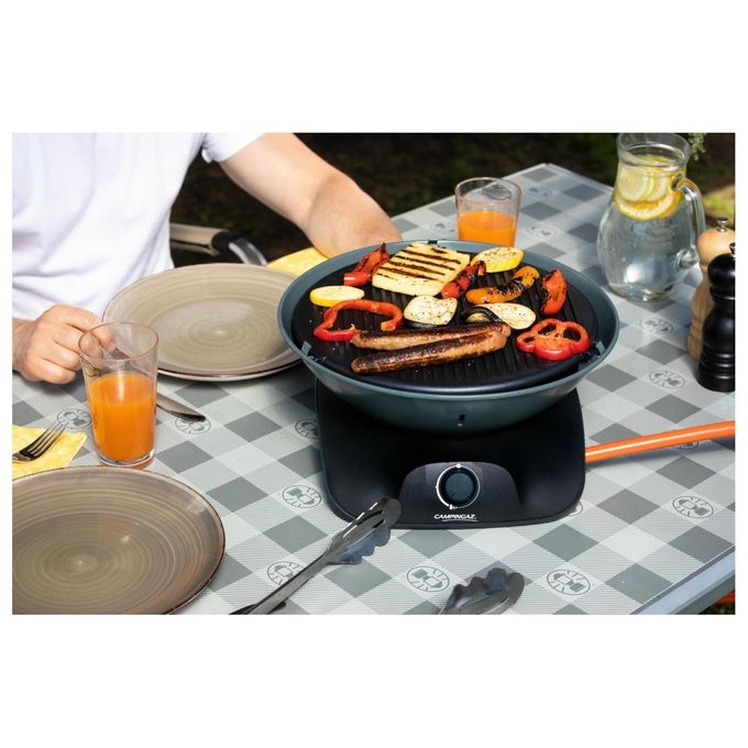 Campingaz 360 Grill CV Barbecue da Tavolo Rotondo Rame