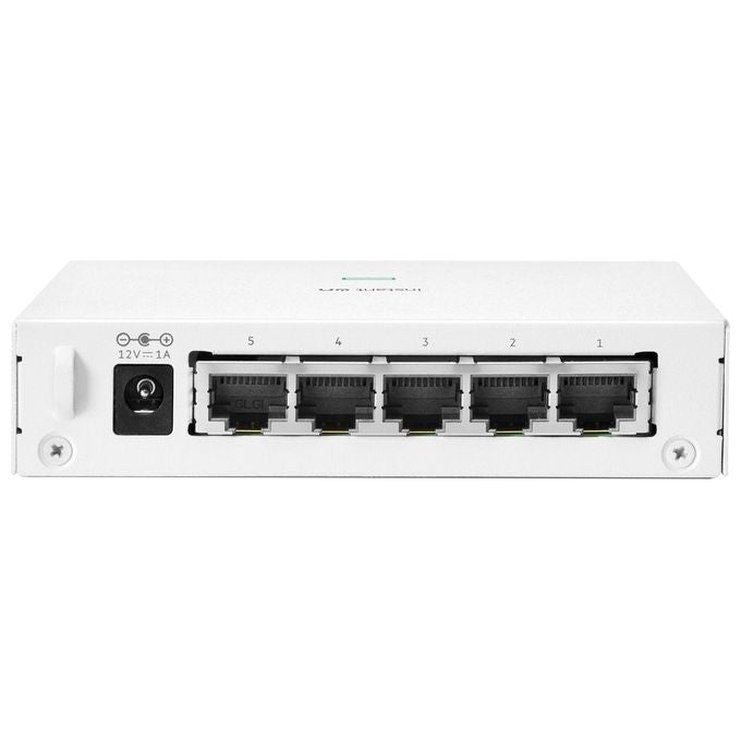 HPE R8R44A#ABB Aruba Instant On 1430 Switch Non Gestito L2 5 porte Gigabit Ethernet 10-100-1000 colore Bianco