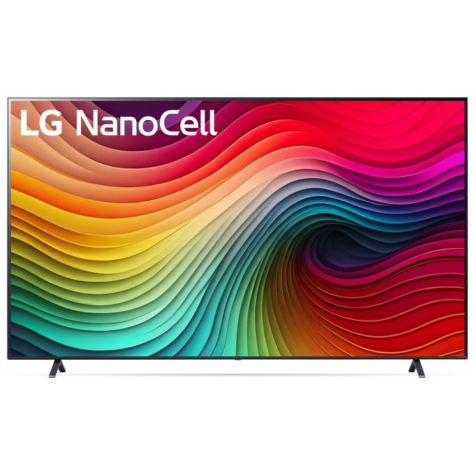 LG 86NANO81T6A NanoCell Smart TV 86'' 4K Ultra HD 120Hz HDR10 webOS 24 Game Optimizer Wi-Fi 5 colore Blu